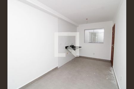 Sala/Cozinha de apartamento à venda com 1 quarto, 34m² em Jardim Consorcio, São Paulo