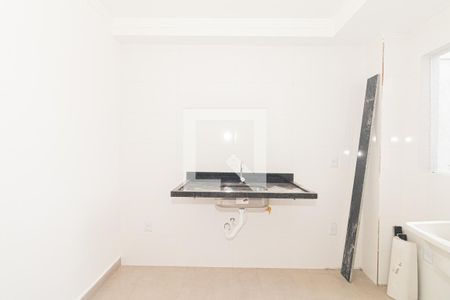 Sala e Cozinha de apartamento à venda com 1 quarto, 34m² em Jardim Consorcio, São Paulo