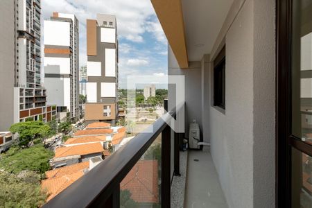 Varanda de apartamento para alugar com 1 quarto, 32m² em Jardim das Acacias, São Paulo