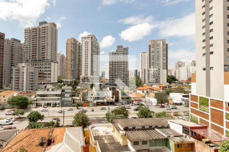 Vista da Varanda de apartamento para alugar com 1 quarto, 32m² em Jardim das Acacias, São Paulo