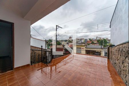 Varanda da Sala de casa à venda com 3 quartos, 300m² em Jardim Santo Alberto, Santo André