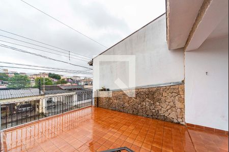 Varanda da Sala de casa à venda com 3 quartos, 300m² em Jardim Santo Alberto, Santo André