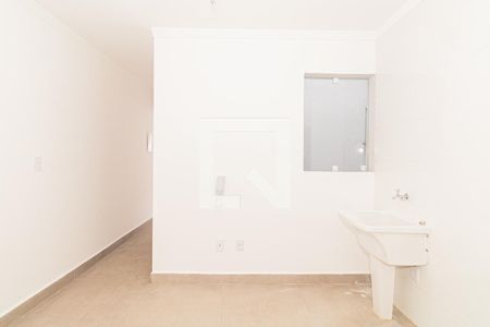 Sala e Cozinha de apartamento à venda com 1 quarto, 34m² em Jardim Consorcio, São Paulo