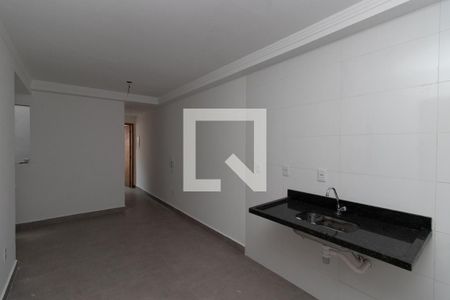 Sala/Cozinha de apartamento para alugar com 1 quarto, 34m² em Jardim Consorcio, São Paulo