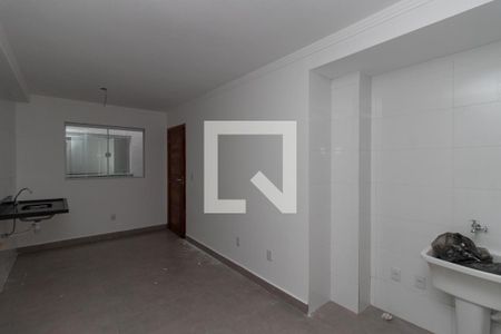 Sala/Cozinha de apartamento para alugar com 1 quarto, 34m² em Jardim Consorcio, São Paulo