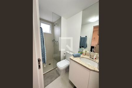 Banheiro de apartamento à venda com 2 quartos, 72m² em Jardim Caravelas, São Paulo