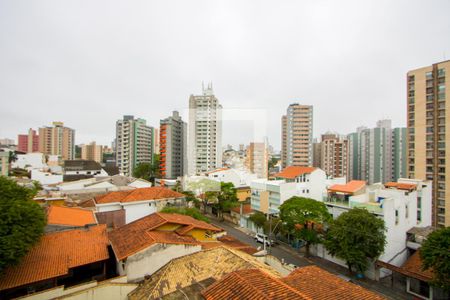 Vista da varanda de apartamento à venda com 1 quarto, 41m² em Vila Valparaíso, Santo André