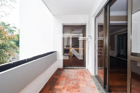 Varanda da Sala de apartamento à venda com 4 quartos, 217m² em Vila Andrade, São Paulo