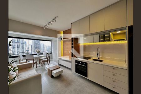 Sala de apartamento à venda com 2 quartos, 54m² em Jardim das Acacias, São Paulo