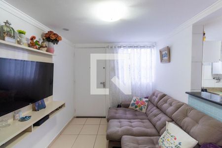 Sala de apartamento à venda com 2 quartos, 48m² em Conjunto Habitacional Padre Manoel da Nóbrega, São Paulo