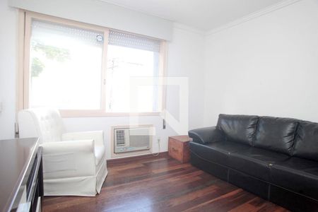 Sala de apartamento à venda com 2 quartos, 60m² em Petrópolis, Porto Alegre