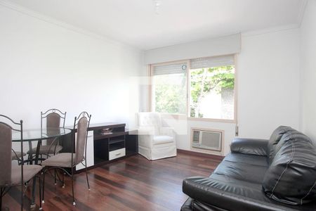 Sala de apartamento à venda com 2 quartos, 60m² em Petrópolis, Porto Alegre