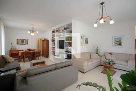 Sala de apartamento à venda com 4 quartos, 260m² em Santo Antônio, Belo Horizonte