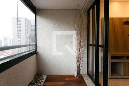 Varanda da Sala de apartamento para alugar com 3 quartos, 90m² em Vila Gomes Cardim, São Paulo