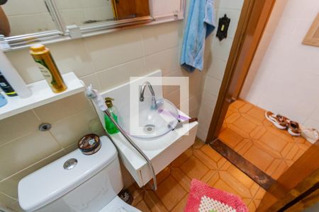 Banheiro do Quarto 2 de casa à venda com 4 quartos, 129m² em Vila Camilópolis, Santo André