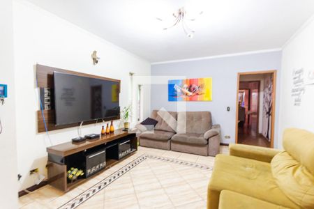 Sala de casa à venda com 4 quartos, 129m² em Vila Camilópolis, Santo André