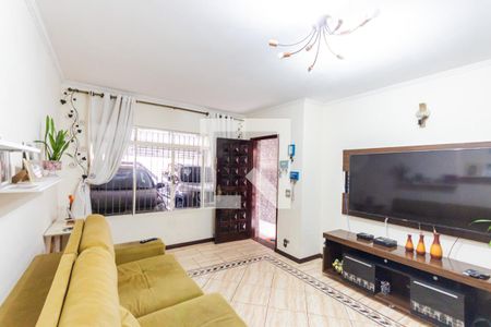 Sala de casa à venda com 4 quartos, 129m² em Vila Camilópolis, Santo André