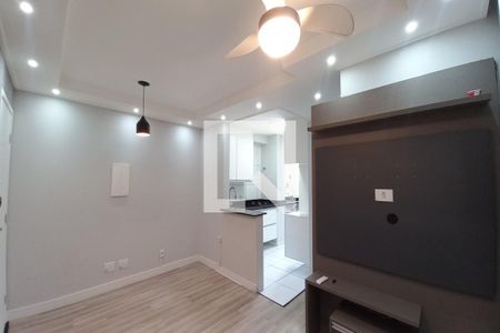 Sala de apartamento à venda com 2 quartos, 49m² em Jardim Samambaia, Campinas