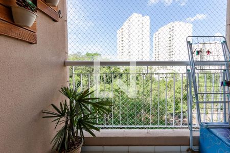 Varanda da Sala de apartamento para alugar com 2 quartos, 47m² em Vila Maracanã, São Paulo