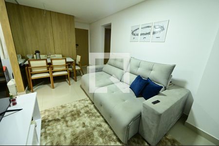 Sala de apartamento para alugar com 2 quartos, 59m² em Setor Leste Universitário, Goiânia