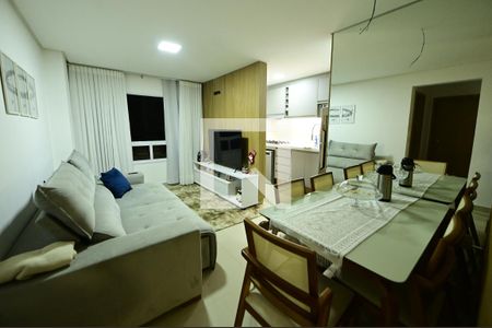 Sala de apartamento para alugar com 2 quartos, 59m² em Setor Leste Universitário, Goiânia