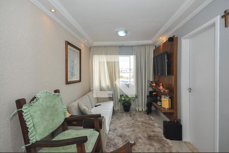 Sala de apartamento à venda com 2 quartos, 57m² em Parque Pinheiros, Taboão da Serra