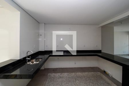 Cozinha de apartamento à venda com 4 quartos, 125m² em Liberdade, Belo Horizonte