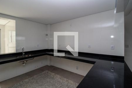 Cozinha de apartamento à venda com 4 quartos, 125m² em Liberdade, Belo Horizonte