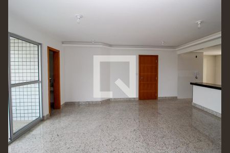 Sala de apartamento à venda com 4 quartos, 125m² em Liberdade, Belo Horizonte