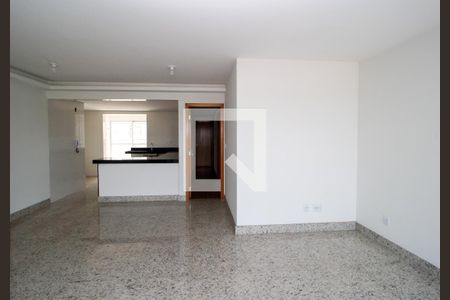 Sala de apartamento à venda com 4 quartos, 125m² em Liberdade, Belo Horizonte