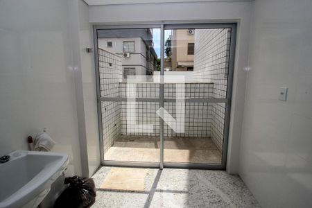 Área de Serviço de apartamento à venda com 4 quartos, 125m² em Liberdade, Belo Horizonte