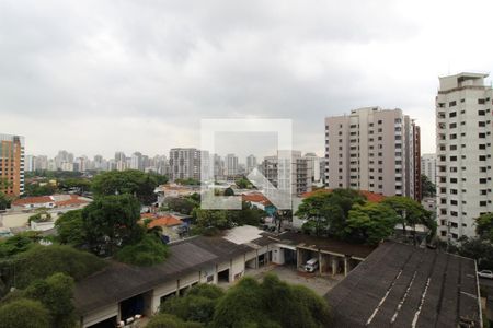 Vista da Varanda de apartamento à venda com 2 quartos, 86m² em Indianópolis, São Paulo