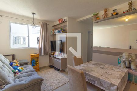 Sala de apartamento para alugar com 2 quartos, 42m² em Centro, Canoas