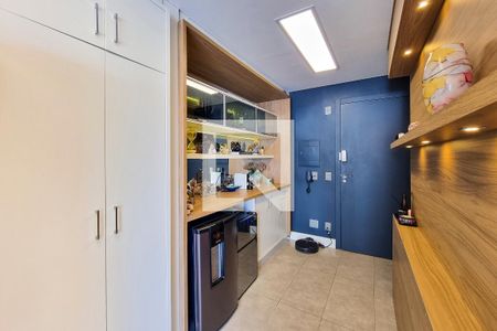 Sala / Cozinha  de apartamento para alugar com 1 quarto, 40m² em Parque Residencial Aquarius, São José dos Campos