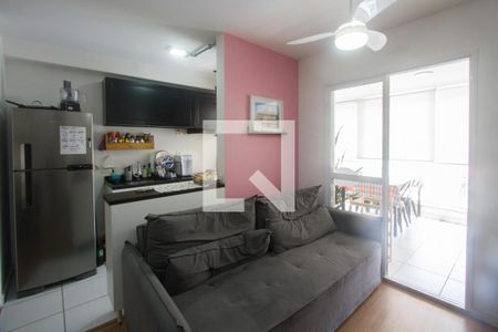 Sala de apartamento à venda com 2 quartos, 58m² em Chácara Santo Antônio (zona Sul), São Paulo