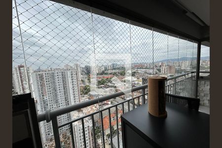 Vista da varanda gourmet de apartamento à venda com 3 quartos, 90m² em Barra Funda, São Paulo