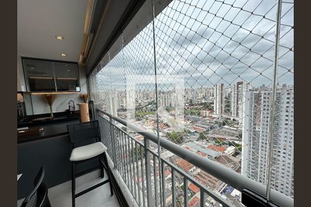 Varanda gourmet de apartamento à venda com 3 quartos, 90m² em Barra Funda, São Paulo