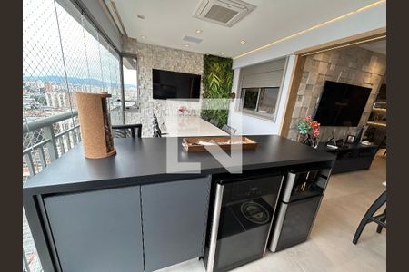 Varanda gourmet de apartamento à venda com 3 quartos, 90m² em Barra Funda, São Paulo