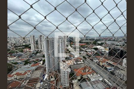 Vista da varanda gourmet de apartamento à venda com 3 quartos, 90m² em Barra Funda, São Paulo