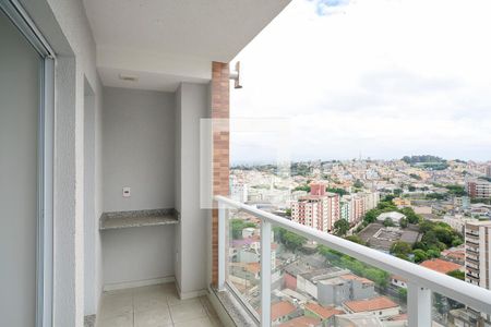 Varanda de apartamento à venda com 2 quartos, 56m² em Rudge Ramos, São Bernardo do Campo