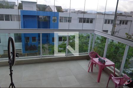 Varanda  de apartamento para alugar com 3 quartos, 95m² em Barra Olímpica, Rio de Janeiro