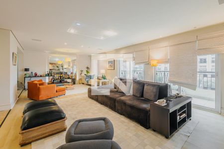 Sala de apartamento à venda com 3 quartos, 220m² em Alto de Pinheiros, São Paulo