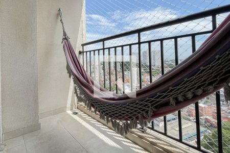 Sacada  de apartamento à venda com 1 quarto, 42m² em Jardim Olavo Bilac, São Bernardo do Campo