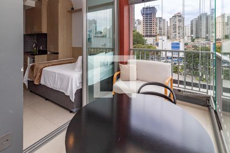 Varanda de apartamento para alugar com 1 quarto, 25m² em Perdizes, São Paulo