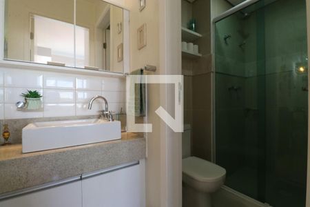 Banheiro de apartamento à venda com 1 quarto, 40m² em Lapa, São Paulo