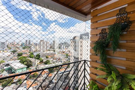 Varanda da Sala de apartamento à venda com 2 quartos, 65m² em Vila Esperança, São Paulo