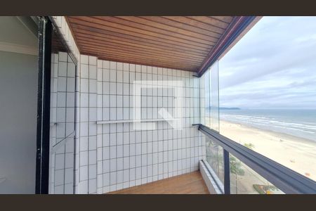 Varanda de apartamento para alugar com 3 quartos, 120m² em Ocian, Praia Grande