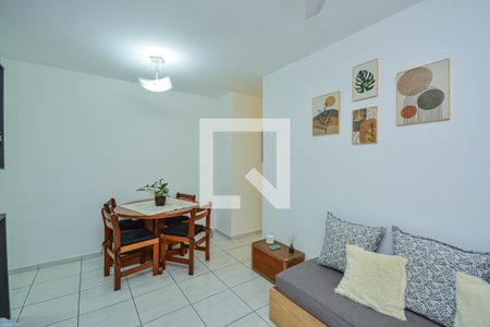 Sala de apartamento à venda com 1 quarto, 62m² em Interlagos, São Paulo