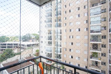 Varanda da Sala de apartamento à venda com 2 quartos, 67m² em Centro, Diadema