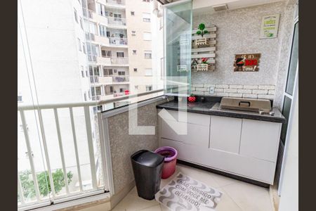 Varanda de apartamento à venda com 2 quartos, 65m² em Brás, São Paulo